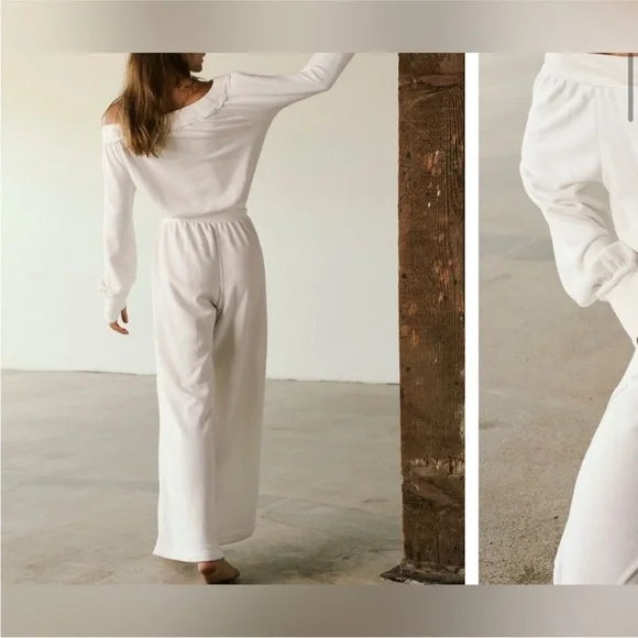 NWT Free People FP Movement One To Beat Onesie - ivory white - Medium *IR* - Picture 2 of 11